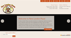 Desktop Screenshot of newlondonpizzashop.com